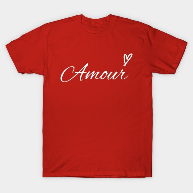 Amour T-Shirt by LylaLace Studio